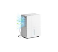 HOMCOM 30L Dehumidifier with Filter Auto Defrost for Home Laundry Drying