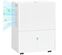 HOMCOM 30L Dehumidifier with Filter, Auto Defrost, for Home Laundry Drying
