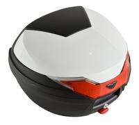 HOMCOM 32L Capacity Motorcycle Trunk Tour Tail Box Luggage Storage Case | TJ Hughes