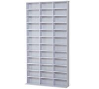 Homcom 33 Adjustable Compartment Storage Unit - White