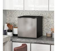 Homcom 35L Tabletop Freezer With Adjustable Temperature Wire Shelf Silver