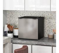 35L Tabletop Freezer with Adjustable Temperature Wire Shelf Silver HOMCOM Silver One Size