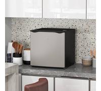 35L Tabletop Freezer with Adjustable Temperature Wire Shelf Silver HOMCOM Silver One Size