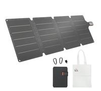 HOMCOM 36W Foldable Solar Panel, Portable Solar Charger with Type-C to USB-A Charging Port, IP67 Waterproof ETFE Power Supply for Outdoor Camping & Hiking