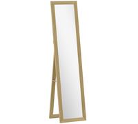 HOMCOM 37 x 157 cm Full Length Mirror - Natural