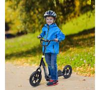 HOMCOM 4 Colours Push Scooter Teen Kids Children Stunt Bicycle Ride On Toy Black