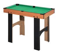 HOMCOM 4 in 1 Multi Games Table Hockey Foosball Mini Billiards Pool Table Set 2 Types