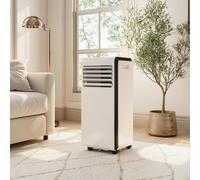HOMCOM 4-in-1 Portable Air Conditioner 7000 BTU Air Conditioning Unit White