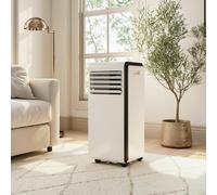 HOMCOM 4-in-1 Portable Air Conditioner 7000 Btu Air Conditioning Unit White, White