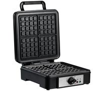 Homcom 4 Slice Waffle Maker Iron Machine with Deep Cooking Plate