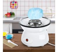 HOMCOM Candyfloss Machine 450W Non-Stick - White | TJ Hughes