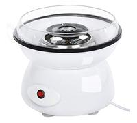 HOMCOM 450W Electric Candyfloss Machine Kit Non-Stick Plates Fairground Fun Children Adult Party Gift Home Sweet Metal Body w/Accessories White
