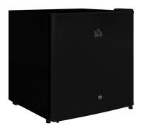 Homcom 46L Counter Top Fridge Mini Fridge With Chiller Box In Black Black