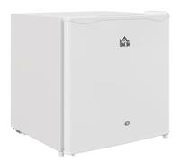 Homcom 46L Counter Top Fridge Mini Fridge With Chiller Box In Cream Cream