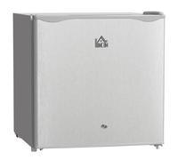 Homcom 46L Counter Top Fridge Mini Fridge With Chiller Box In Grey Grey