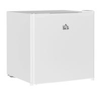 Homcom 46L Counter Top Fridge With Chiller Box Mini Fridge For Bedrooms In White White