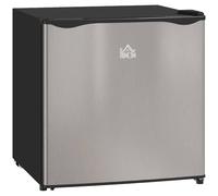 Homcom 46L Counter Top Fridge With Chiller Box Mini Fridge For Bedrooms Silver Silver