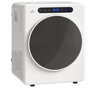 Homcom 4Kg Portable Vented Tumble Dryer Machine With Timer, 6 Heat Settings In White White One Size