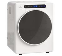 4kg Portable Vented Tumble Dryer Machine with Timer, 6 Heat Settings HOMCOM White One Size
