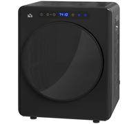 Homcom 5/3 Kg Portable Vented Tumble Dryer Machine With Timer In Black Black