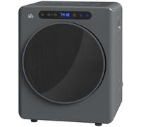 HOMCOM 4kg Portable Vented Tumble Dryer Machine with Timer, 6 Heat Settings, Grey
