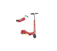 HOMCOM 5.5 Inch Kids Electric Scooter for Kids with Hand Brake, 120W Foldable and Adjustable E-Scooter, Up to 12km/h, 10km Range, for Ages 7-14, Red