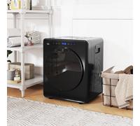 Homcom 5 Kg Portable Vented Tumble Dryer Machine With Timer, Black