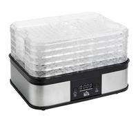 HOMCOM 5-Tier Food Dehydrator 245W - Dry Fruit, Vegetables & Meats, Black (800-142V70)