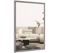 Homcom 50 X 70 Cm Wall Bathroom Mirror, Vanity Mirror, Grey Grey