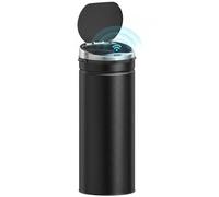 HOMCOM 50L Sensor Bin with Quiet Soft-Close Lid Kitchen Home Office Black | Automatic Touchless Motion Sensor Rubbish Bin, Fingerprint Resistant Stainless Steel, Hygienic Use