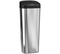 HOMCOM 50L Stainless Steel Sensor Bin - Silver Tone