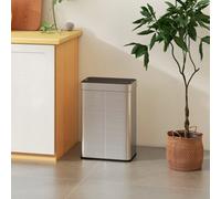 Homcom 55L Sensor Bin, Automatic Smart Bin With Soft-Close Lid, Silver Tone