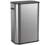 HOMCOM 55L Sensor Bin for Kitchen, Automatic Waste Rubbish Bin, Silver Tone HOMCOM Silver