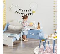 HOMCOM Storage Box 311-019 550 mm 1430 mm 600 mm Blue