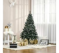 Homcom 5Ft Artificial Christmas Tree Indoor Decoration, Green