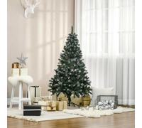 Homcom 5Ft Artificial Christmas Tree Xmas Indoor Decoration, Automatic Open