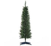 Homcom Slim 5ft Artificial Christmas Tree | Slim Artificial Christmas Tree