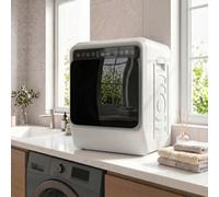Homcom 5Kg Vented Tumble Dryer, 1000W Compact Front Tumble Dryer, White
