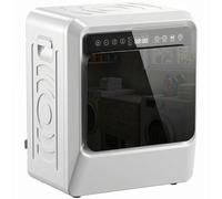 HOMCOM 5kg Vented Tumble Dryer, 1000W Compact Tumble Dryer with Smart Drying, Freestanding Stackable Clothes Drying Machine