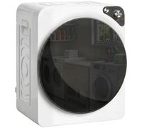 HOMCOM 5kg Vented Tumble Dryer, Compact Dryer with 5 Drying Modes, White