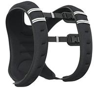 HOMCOM 5KG Weighted Vest, Running Weight Vest with Adjustable Straps, Convenient Pocket and Reflective Strips, for Men and Women Cardio Exercise Strength Training Workout