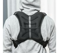 Homcom 5Kg Weighted Vest With Adjustable Straps, Pocket, Reflective Strips