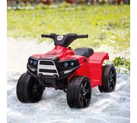 Homcom 6 V Kids Ride on Cars Electric ATV Black,Red