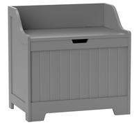HOMCOM 61L Home Storage Chest - Grey