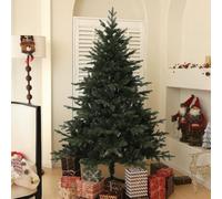 HOMCOM 6ft Artificial Spurce Christmas Tree With 1696 Branches | TJ Hughes