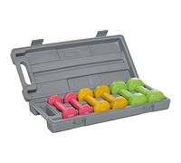 HOMCOM 6Kg Dumbbell Fitness Weights Set For Men And Women, Home Gym Workout, Multi