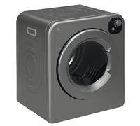 HOMCOM 6kg Vented Tumble Dryer with 7 Dry Programmers for Small Spaces Grey, none