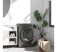 Homcom 6Kg Vented Tumble Dryer, Freestanding, Wall Mounted, Stackable, Portable Dryer With 7 Programmers In Grey Grey One Size