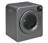 HOMCOM 6kg Vented Tumble Dryer with 7 Dry Programmers for Small Spaces Grey | TJ Hughes