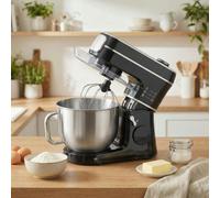 HOMCOM 6L 1400W Stand Mixer with 11 Speeds & Fermentation Function - Stand Mixer - 40 x 28 x 40 cm - Black